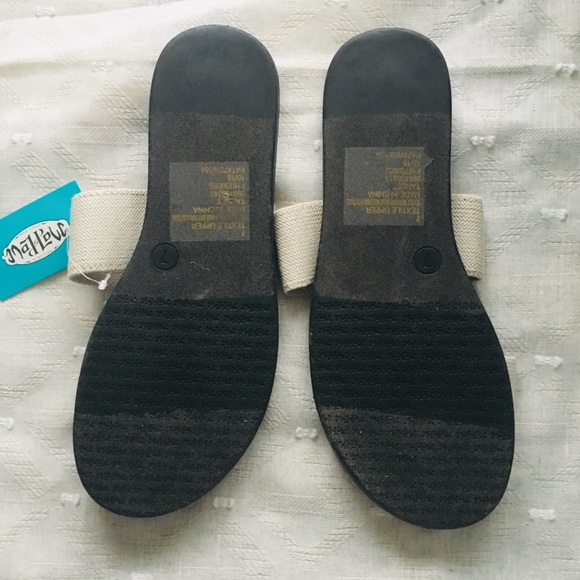 Women’s Slide Sandal Tan Natural Slip On Shoe NWT - Picture 2 of 2